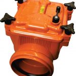 Clapeta Antiretur PVC 110 mm cu inchidere-0