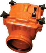 Clapeta Antiretur PVC 125 mm cu inchidere-0