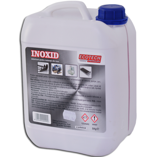 Detartrant spumogen inox Inoxid bidon 5 kg-0