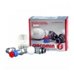 Set Robinet Radiator Termostat Giacomini Tur + Retur 1/2 - imagine 2