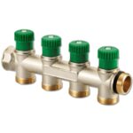 Distribuitor incalzire modular IVAR 3/4 x EK - 4 cai