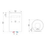 Boiler Ariston Lydos R 50 - imagine 2