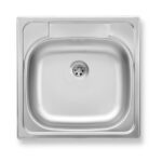 Chiuveta cu o cuva 48x48 cm, texturat