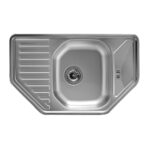 Chiuveta cu o cuva 49x77 cm, satinat