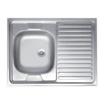 Chiuveta cu o cuva 60x80 cm, texturat