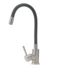 Baterie stativa lebada Hydro inox SUS 304 pipa flexibila - imagine 4