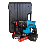 Ciocan rotopercutor cu 2 acumulatori , Mustang , 21 V , 4 AH , 1.9 J , 1150 RPM , 2 Mandrine - imagine 2