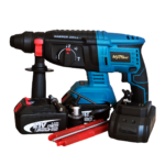 Ciocan rotopercutor cu 2 acumulatori , Mustang , 21 V , 4 AH , 1.9 J , 1150 RPM , 2 Mandrine - imagine 4