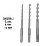 Ciocan rotopercutor cu 2 acumulatori , Mustang , 21 V , 4 AH , 1.9 J , 1150 RPM , 2 Mandrine - imagine 9