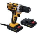 Masina de gaurit si insurubat cu 2 acumulatori Mustang 26 V, 10 mm, cutie transport - imagine 2