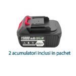 Masina de impact Mustang 320 Nm , 2 acumulatori 88 Vf,1 tubulara - imagine 9