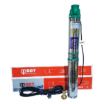 Pompa submersibila de adancime 8 turbine DDT PROFESIONAL 4QJD2-8, 1100 W, 120 m inaltime, 5 mc/h, 1" - imagine 2