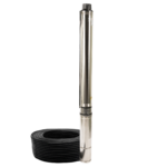 Pompa submersibila de mare adancime, DDT 20 turbine 4SDM2-20, 2200 W, 160 m inaltime, 10 mc/h, 1.5" - imagine 2