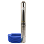 Pompa submersibila de mare adancime 7 turbine DDT PROFESSIONAL, 4SDM3-7, 1500 W, 120 m inaltime, 7 mc/h, 1.25", 30 m cablu, - imagine 2