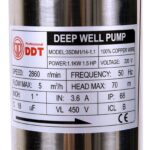 Pompa submersibila inox DDT Profesional 3SDM3/14, 1100 W, 5 MC/H - imagine 4