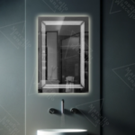 Oglinda LED Touch Venezia Sistem Dezaburire 60x80 cm Colectia Marcello Funghi