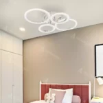 Lustra LED Cerc cu Telecomanda, 2.4GHz, 80W, Lumina Rece/Calda/Neutra, Acril, Crom, Dimabila