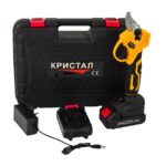 Foarfeca vita de vie & crengi, DDT-CRISTAL, 2 acumulatori 21 V, 2 Ah, Deschidere 30 mm