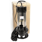 Pompa pentru apa murdara cu dublu tocator DDT PROFESSIONAL, 1500 W, inox, 10 mc/h, 9 m refulare