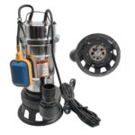 Pompa pentru apa murdara , cu plutitor si tocator , 3000 W , Adancime evacuare maxim 8 Metri, corp inox