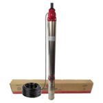 Pompa submersibila de apa curata, de mare adancime,DDT-PROFESSIONAL, 4QJD2-20 , 2000 W , 20 turbine, 10 m³/h , bobinaj cupru 100%