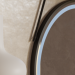 Oglinda LED Rotunda, 60cm, Basic Touch - imagine 3