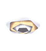 Lustra LED SIENA 28W, Diametru 23cm, lumina Rece/Calda/Neutra, Alb - imagine 4