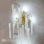 Aplica Cristal Chandler 3x G9 Auriu - imagine 4