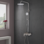 Coloana Dus, Inox SUS304, Satinat, N/LY001