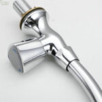 Baterie Apa Rece cu Pipa Rotativa, Crom, AR003 - imagine 3