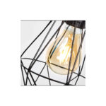 Lustra Aethra, 1x E27, Metal, Negru - imagine 5