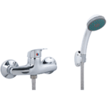 Baterie Dus, Compozit Metal, Crom, CD000