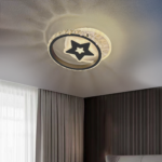 Aplica LED Hadley 24W Alb Negru - imagine 4