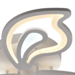 Lustra LED cu telecomanda GLORIOSA 95W, 5 Petale, lumina Rece/Calda/Neutra, Dimabila, Alb - imagine 3