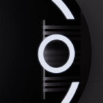 Oglinda LED Rotunda, 70cm, Visio MotionGlow Marcello, Sistem Dezaburire, Ceas & Termometru, Lupa Cosmetica, Dimabila - imagine 4