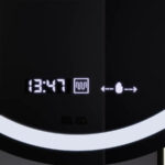 Oglinda LED Rotunda, 60cm, Visio MotionGlow Marcello, Sistem Dezaburire, Ceas & Termometru, Lupa Cosmetica, Dimabila - imagine 3