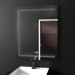 Oglinda LED Rectangulara, 60x80cm, Morrin Senzor MotionGlow Marcello, Efect 3D - imagine 3
