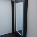 Oglinda LED Rectangulara, 60x150cm, Alessia Senzor Radar Marcello, Sistem Dezaburire, Ceas & Termometru, Dimabila, Dressing Couture - imagine 5