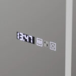 Oglinda LED Rectangula, 60x150cm, Bianca Senzor Radar Marcello, Sistem Dezaburire, Ceas & Termometru, Dimabila, Dressing Couture - imagine 3