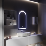 Oglinda LED Touch cu Functie Dezaburire, 80x50cm - imagine 5