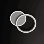 Lustra LED cu telecomanda LUCY 40W, 2 Cercuri, lumina Rece/Calda/Neutra, Dimabila, Alb - imagine 3