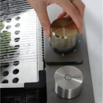Set Chiuveta Bucatarie Inox cu Baterie Dubla, Cuva Perforare Legume/Fructe, Cuva Universala cu Dop Scurgere, Tocator, Negru Grafit, 75x45X21cm - imagine 4