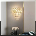 Aplica Cristal Josephine 2x E14 Auriu - imagine 3