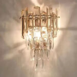 Aplica Cristal Lorena 2x E27 Auriu - imagine 3