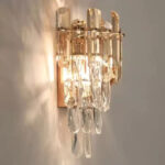 Aplica Cristal Lorena 2x E27 Auriu - imagine 4