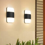 Aplica Exterior Geni, 12W, Negru, 3000K - imagine 3