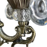 Aplica Cristal SANSSOUCI Picollo, 1xE14, Alama Antichizata - imagine 3