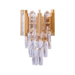 Aplica Hanna, 2*E27, Auriu, Metal si Cristal - imagine 3