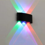 Fantas Aplica LED RGB Interior/Exterior, 6 Surse x 1W, IP65, Negru, 3000K - imagine 3