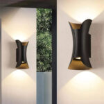 Aplica LED de Exterior Heba, 10W IP65, Metal, Negru - imagine 3